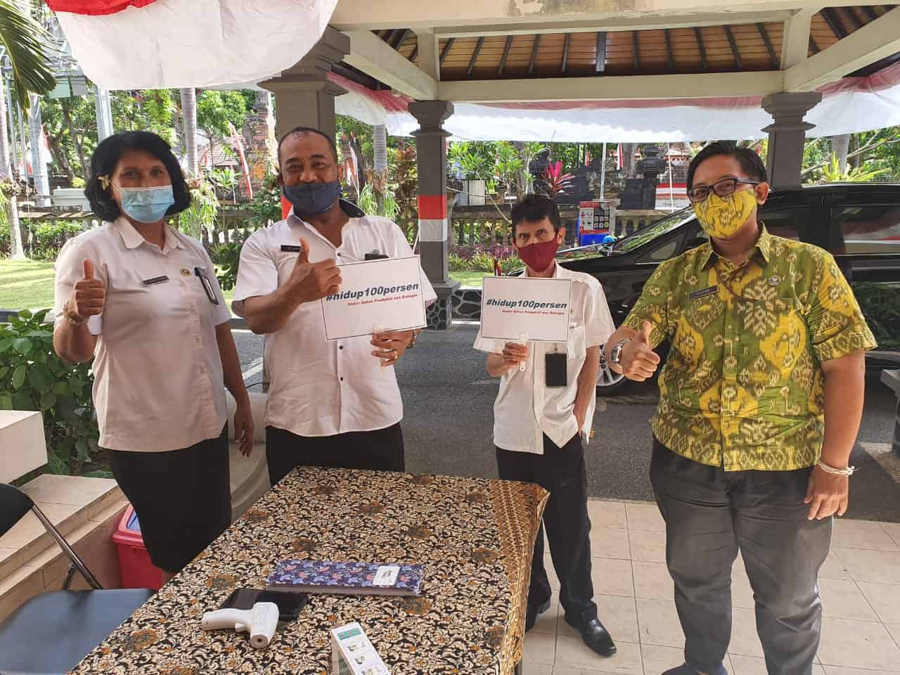 KIE P4GN dan #hidup100persen DENGAN MEDIA TATAP MUKA & BROSUR KIE P4GN dan #hidup100persen DENGAN MEDIA TATAP MUKA & BROSUR