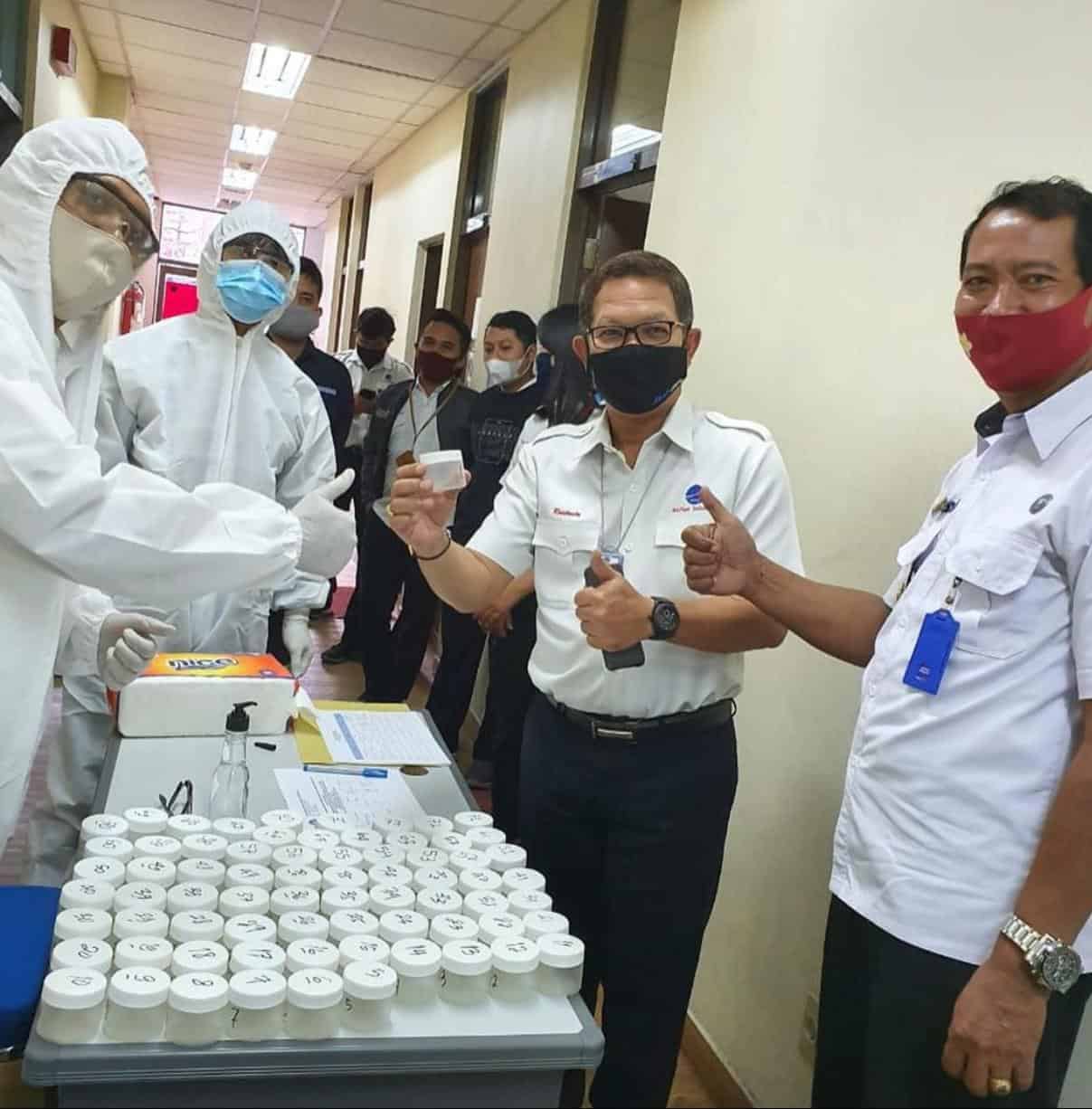 PEMBERDAYAAN MASYARAKAT MELALUI TEST URINE