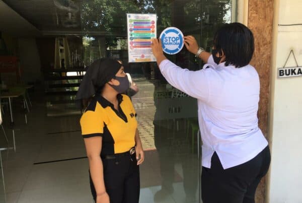 Diseminasi Informasi P4GN dan Pencegahan Covid-19 dengan MEDIA CETAK