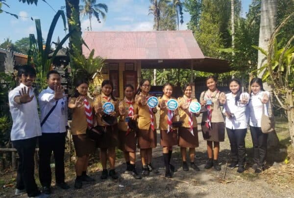 Desiminasi Informasi P4GN dengan para pelajar