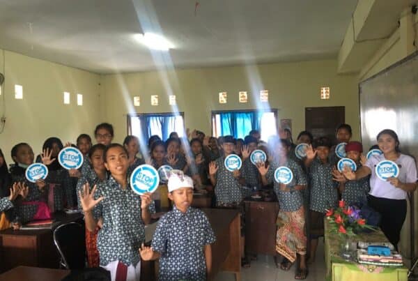 Desiminasi Informasi P4GN dengan para siswa