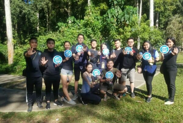 Diseminasi Informasi P4GN dengan para remaja
