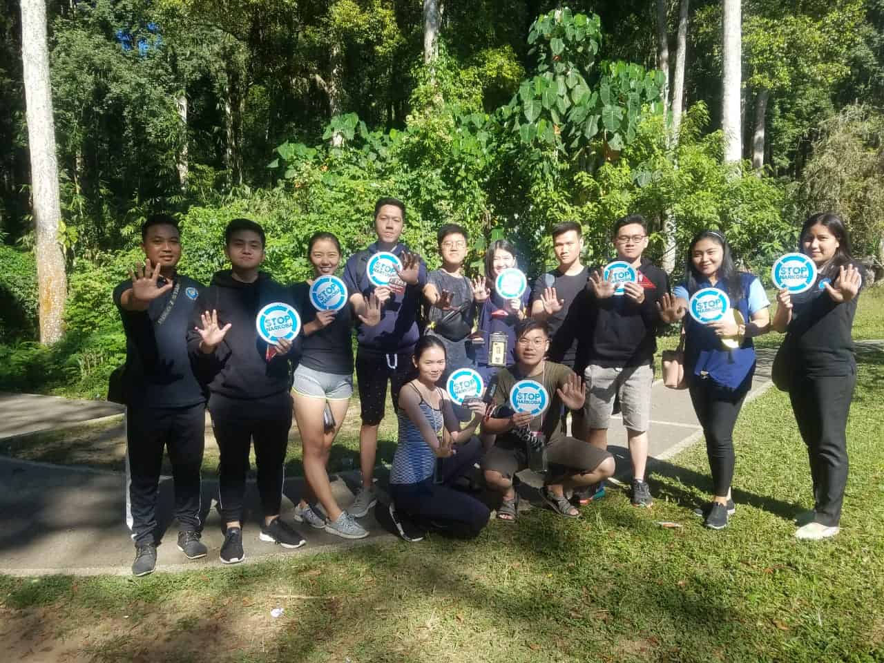 Diseminasi Informasi P4GN dengan para remaja