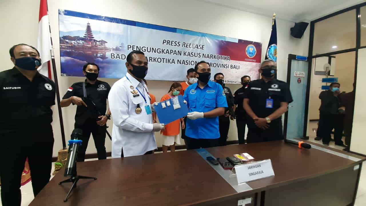 Press Release Pengungkapan Jaringan Peredaran Gelap Narkotika