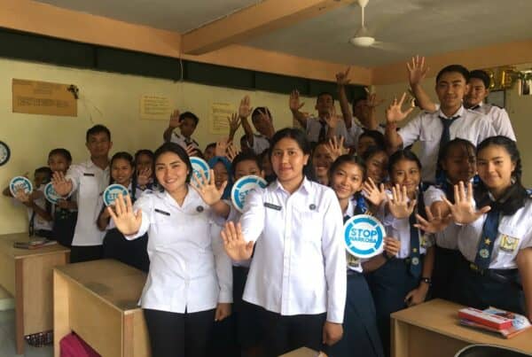 Diseminasi Informasi P4GN kepada Pelajar