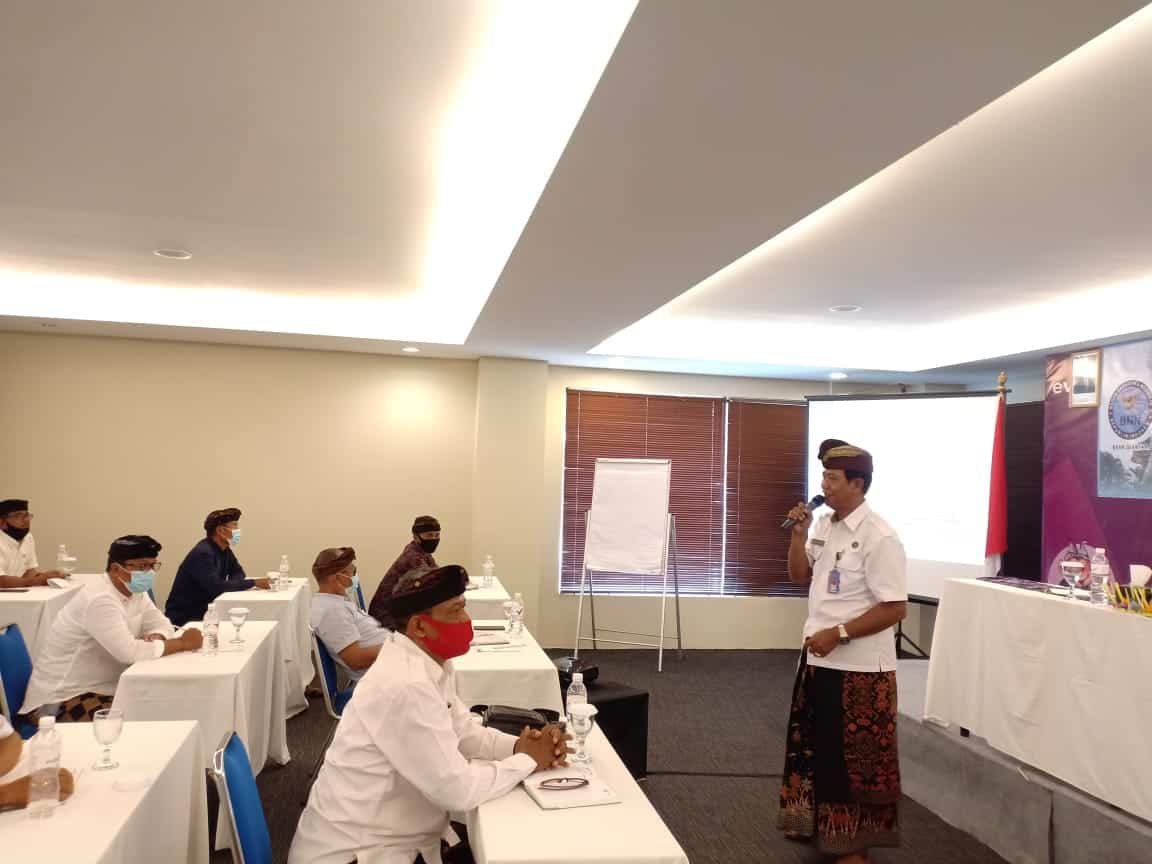 Sosialisasi Rencana Aksi P4GN pada acara "Asistensi Penguatan Dalam Rangka Pembentukan Relawan Anti Narkoba"