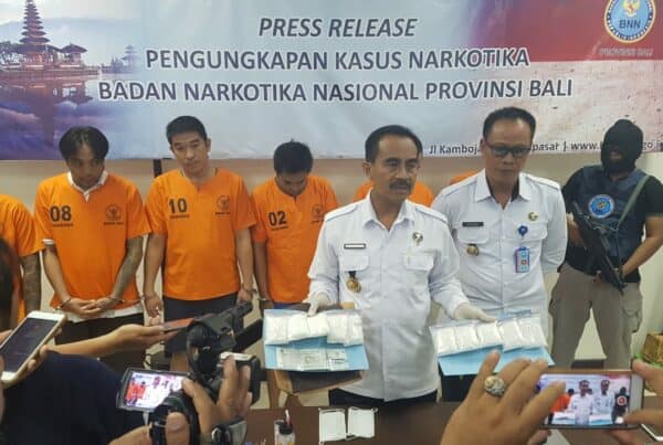 PRESS RELEASE PENGUNGKAPAN KASUS BNNP BALI