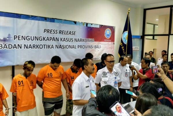 PRESS RELEASE PENGUNGKAPAN KASUS BNNP BALI SELAMA BULAN FEBRUARI SAMPAI MARET 2019