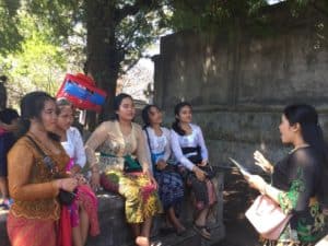 Desiminasi Informasi P4GN dengan para mahasiswa