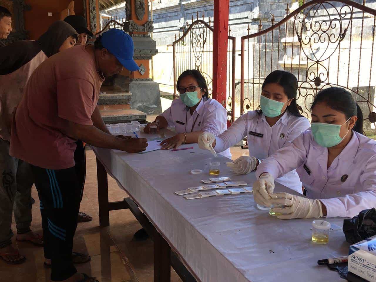 TEST URINE DALAM RANGKA MEWUJUDKAN LINGKUNGAN MASYARAKAT, YANG IMUN, BERSIH DARI PENYALAHGUNAAN NARKOBA