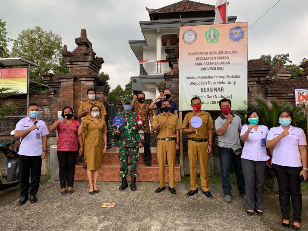 Diseminasi Informasi hidup 100 persen dan mengevaluasi kegiatan relawan terkait rencana aksi inpres no 2 tahun 2019
