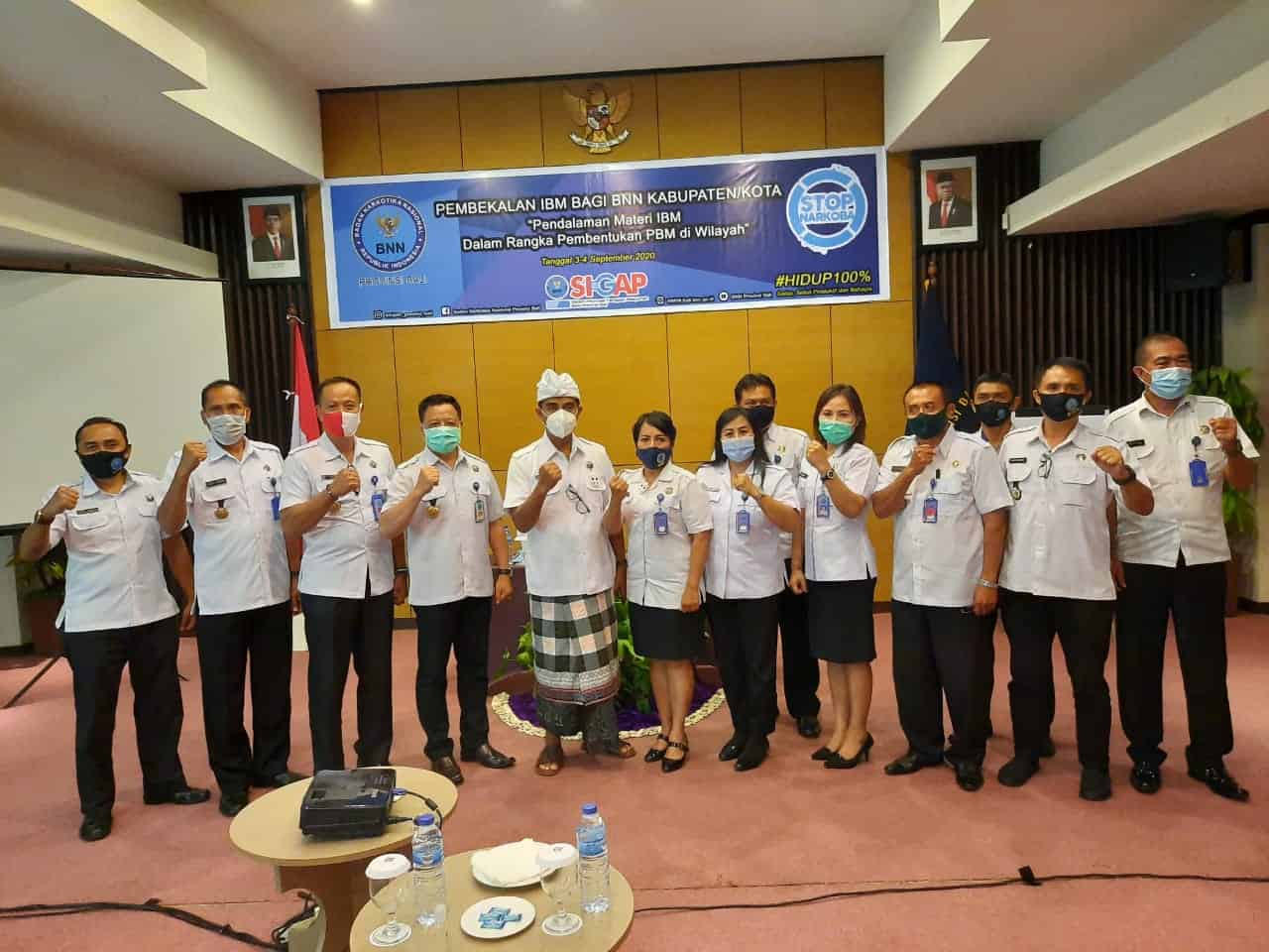 Pembukaan Pembekalan IBM Bagi BNN Kabupaten/ Kota Pembukaan Pembekalan IBM Bagi BNN Kabupaten/ Kota