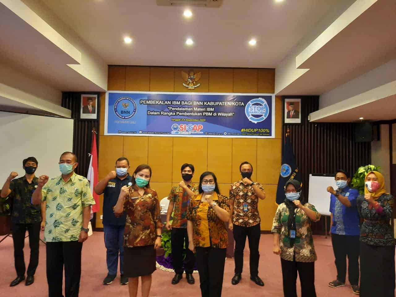 Pembekalan IBM Bagi BNN Kabupaten/ Kota Pembekalan IBM Bagi BNN Kabupaten/ Kota