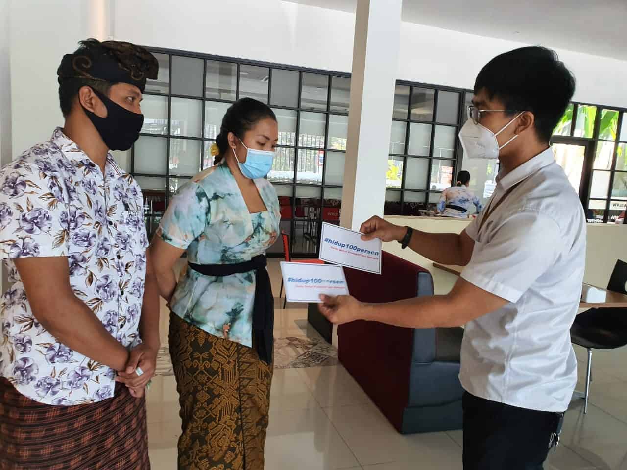 KIE P4GN dan #hidup100persen DENGAN MEDIA TATAP MUKA KIE P4GN dan #hidup100persen DENGAN MEDIA TATAP MUKA