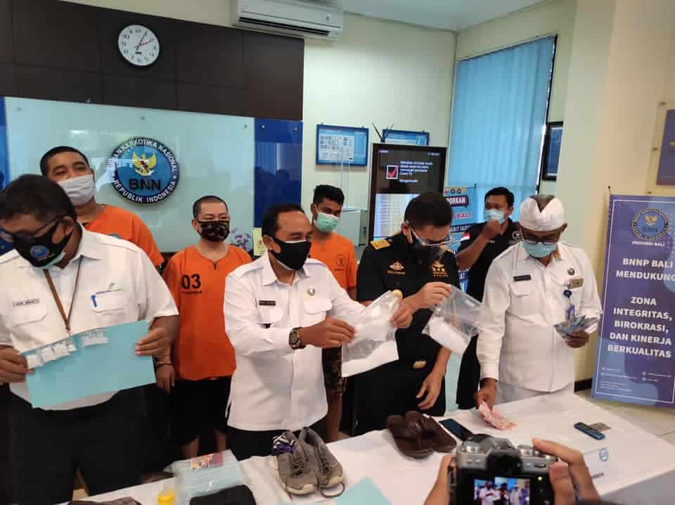 Press Release Pengungkapan Kasus Tindak Pidana Narkotika BNN Provinsi Bali Press Release Pengungkapan Kasus Tindak Pidana Narkotika BNN Provinsi Bali