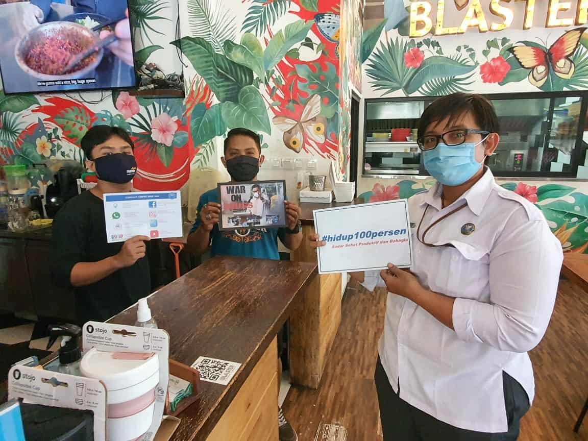 KIE P4GN dan ajakan “War On Drugs” kepada masyarakat Denpasar
