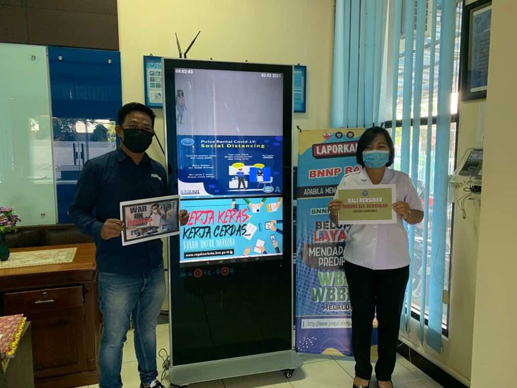 Diseminasi informasi tentang pengembangan sinergisitas relawan anti narkoba
