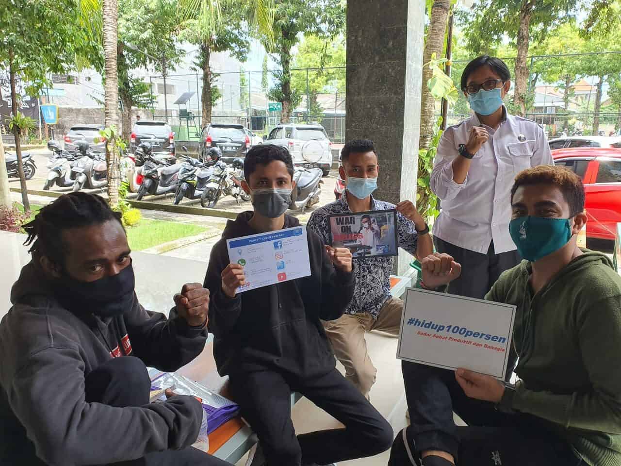 Bersama Mahasiswa menggelorakan War On Drugs Konsep Otomatis