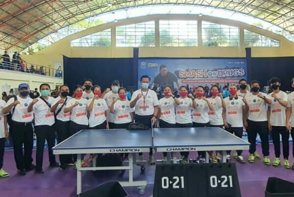 BNNP Bali Berpartisipasi Dalam Kejuaraan Smash On Drugs