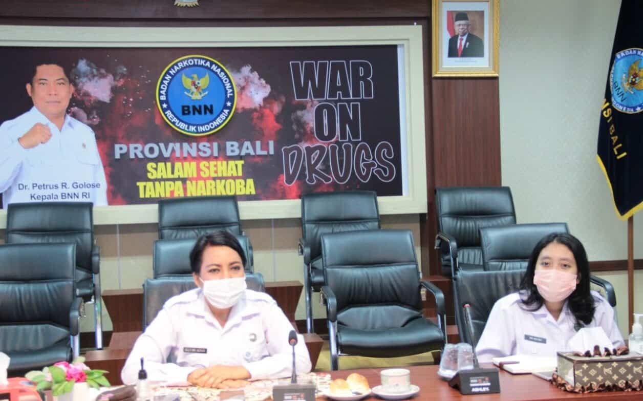 Rapat Konsolidasi Bidang Keuangan Terkait Evaluasi Tarif PNBP di Lingkungan BNN secara Virtual Konsep Otomatis