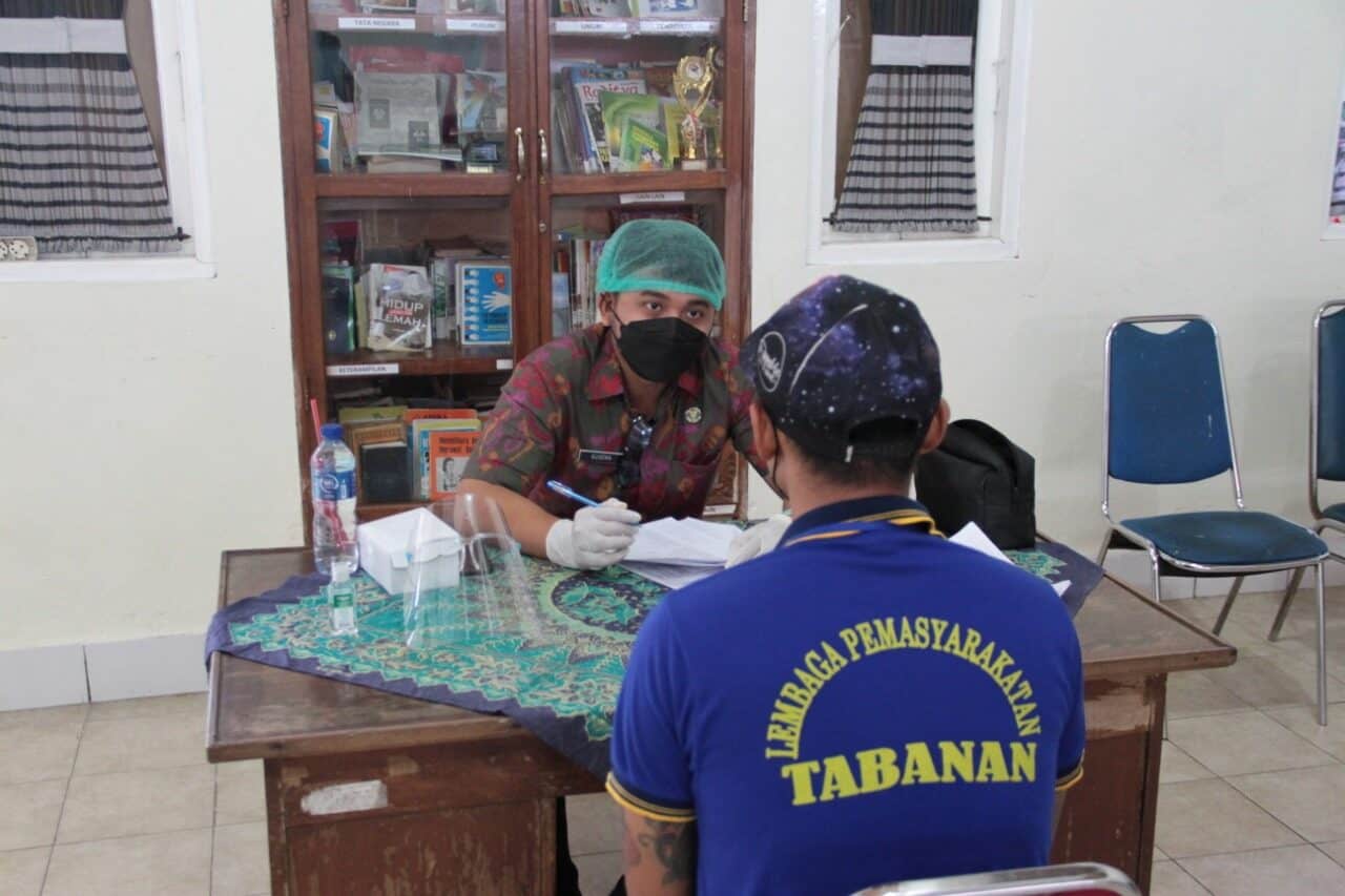 Pelaksanaan Asesmen Lanjutan terhadap Warga Binaan Pemasyarakatan Lapas Klas IIB Tabanan Konsep Otomatis