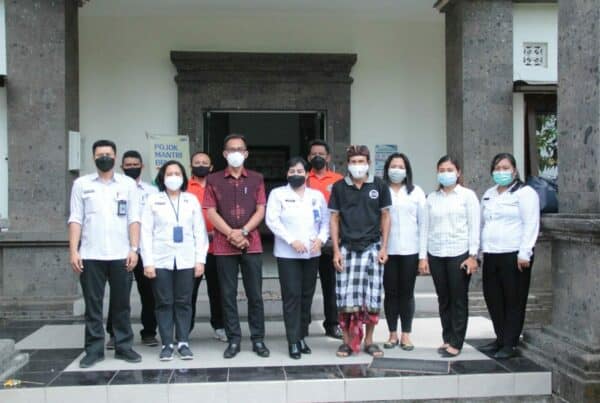 Koordinasi Persiapan Pelatihan Lifeskill Kawasan Rawan Narkoba ta.2021 di Kelurahan Seminyak, Kabupaten Badung