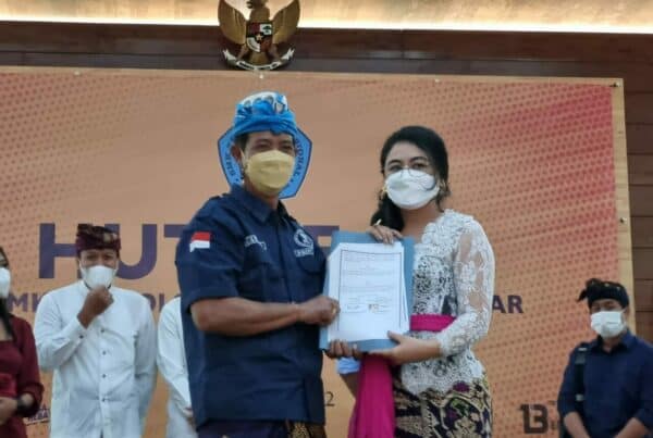 Penandatanganan Nota Kesepahaman antara BNN Provinsi Bali dengan Perdiknas