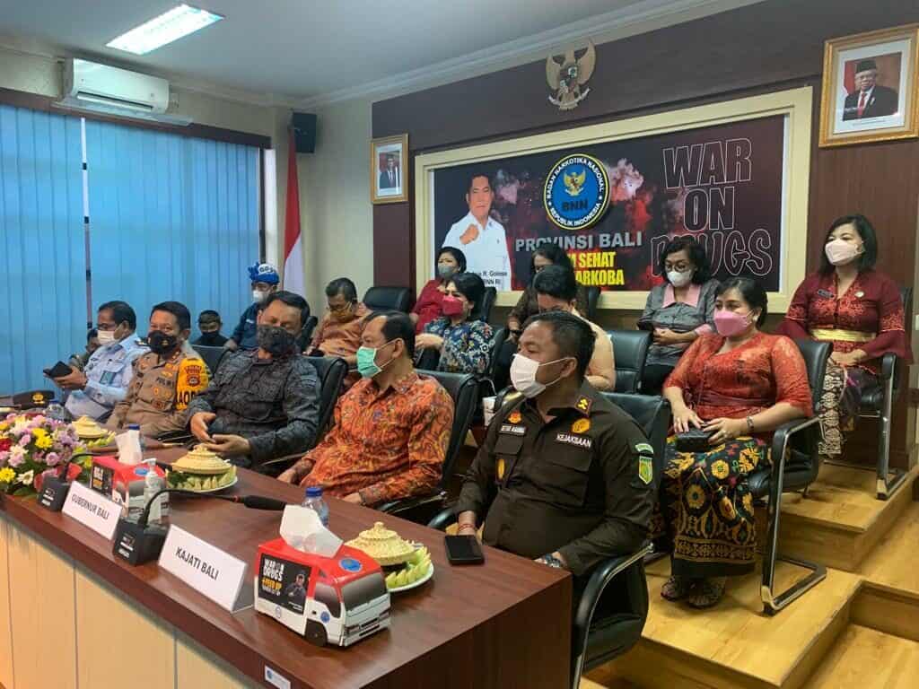 Memperingati Puncak Peringatan HUT BNN Ke 20 Tahun Secara Virtual Konsep Otomatis