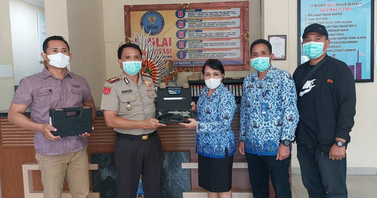 Monev dan Distribusi Barang Milik Negara (BMN) berupa Senpi dan Amunisi di BNN Kabupaten Gianyar Konsep Otomatis