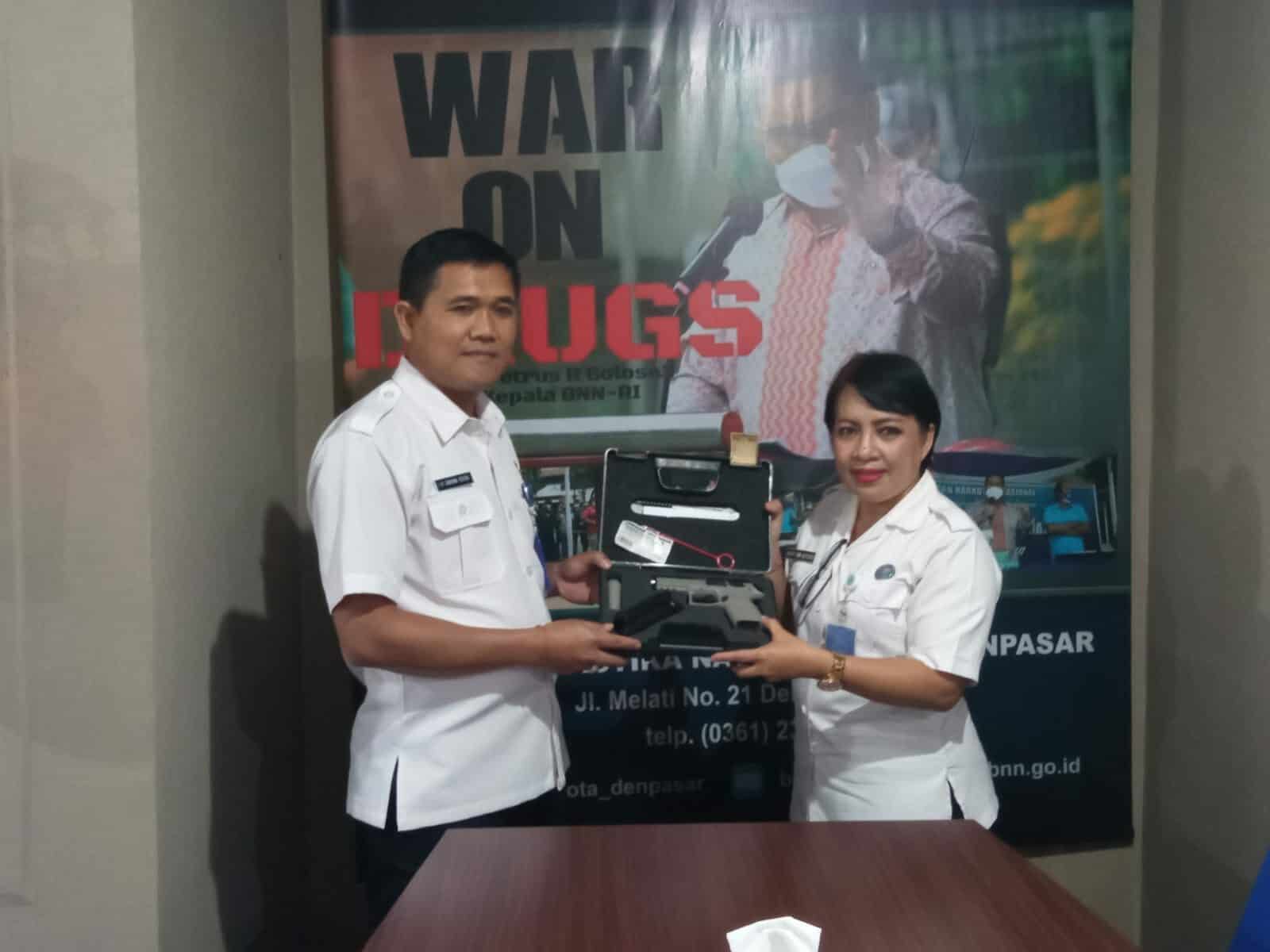 Monev dan Distribusi Barang Milik Negara (BMN) berupa Senpi dan Amunisi di BNN Kota Denpasar Konsep Otomatis