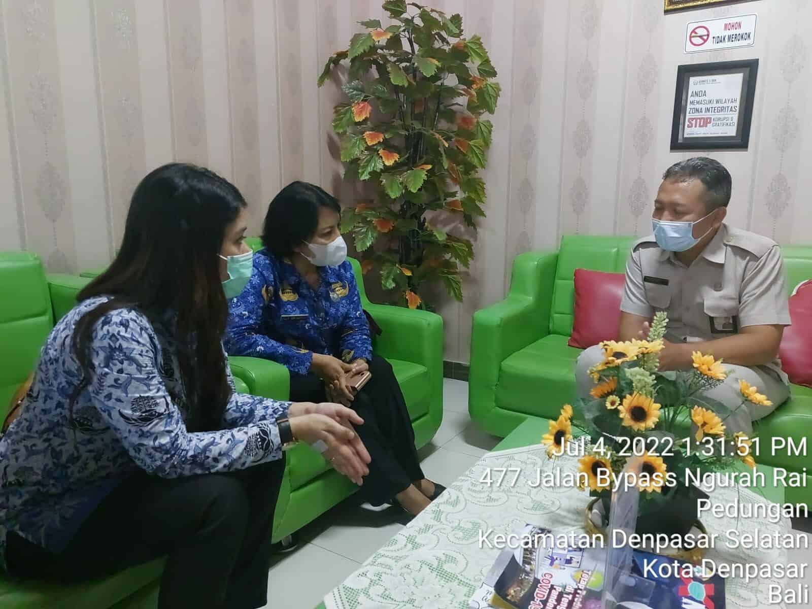 Koordinasi Ke BKN Regional X Denpasar terkait pelaksanaan Ujian Dinas Tingkat I (UD Tk.I) bagi Pegawai Negeri Sipil di Lingkungan Badan Narkotika Nasional Tahun 2022 Konsep Otomatis