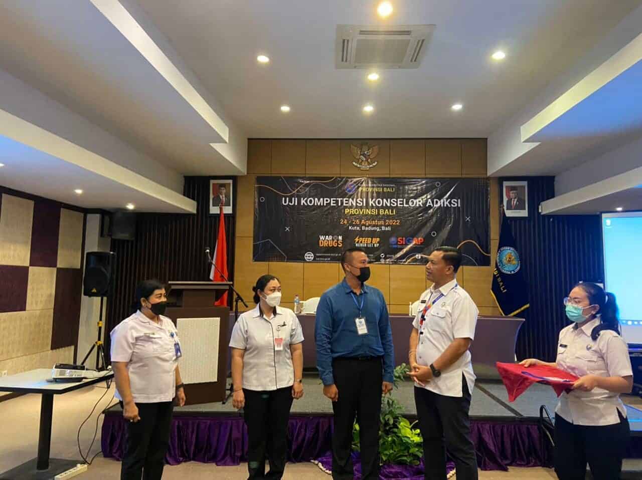 Pembukaan Uji Sertifikasi Kompetensi Konselor Adiksi Konsep Otomatis