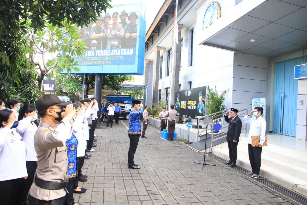 Upacara Memperingati Hari Sumpah Pemuda ke 94 Tahun untuk BNNP Bali Konsep Otomatis