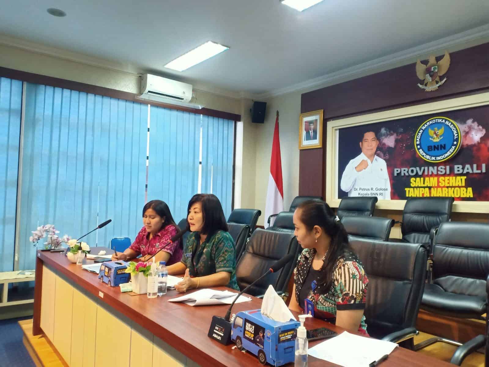 Rapat Konsolidasi dalam rangka Supervisi Kegiatan Pelatihan Pengembangan Ketahanan Diri Anti Narkoba di Tingkat SMP dan SMA sederajat Konsep Otomatis