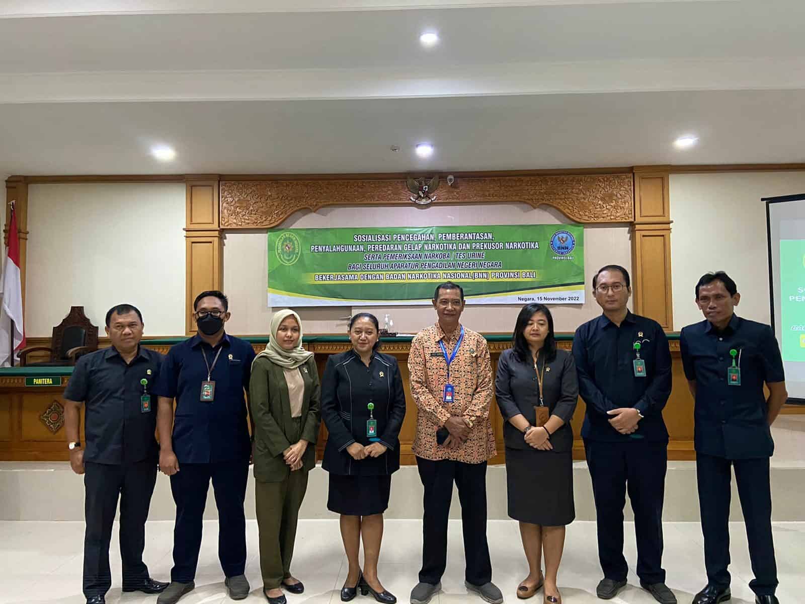 Upacara Memperingati Hari Pahlawan ke 77 Tahun untuk BNNP Bali Konsep Otomatis