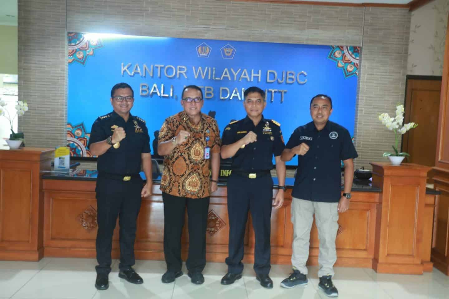 Kunjungan Kerja Kepala BNNP Bali ke Kanwil Bea & Cukai Bali, NTB dan NTT Konsep Otomatis
