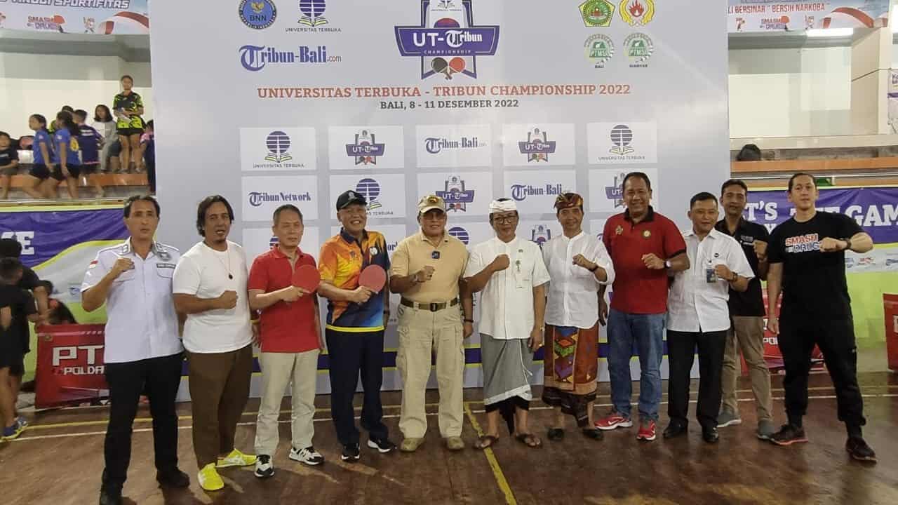 Pembukaan UT- Tribun Bali Table Tennis Championship Open 2022 Konsep Otomatis
