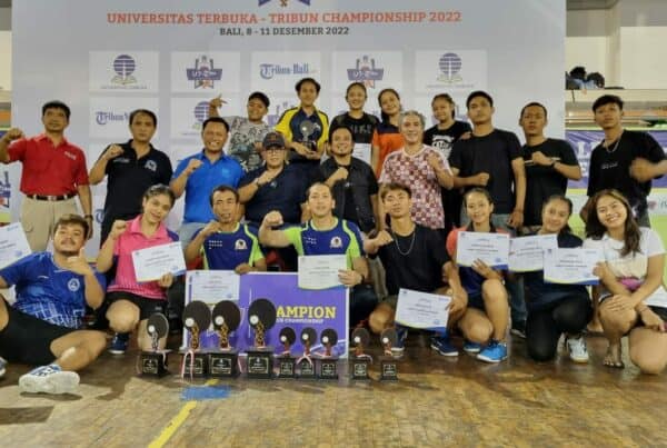 Penutupan UT- Tribun Bali Table Tennis Championship Open 2022 Konsep Otomatis