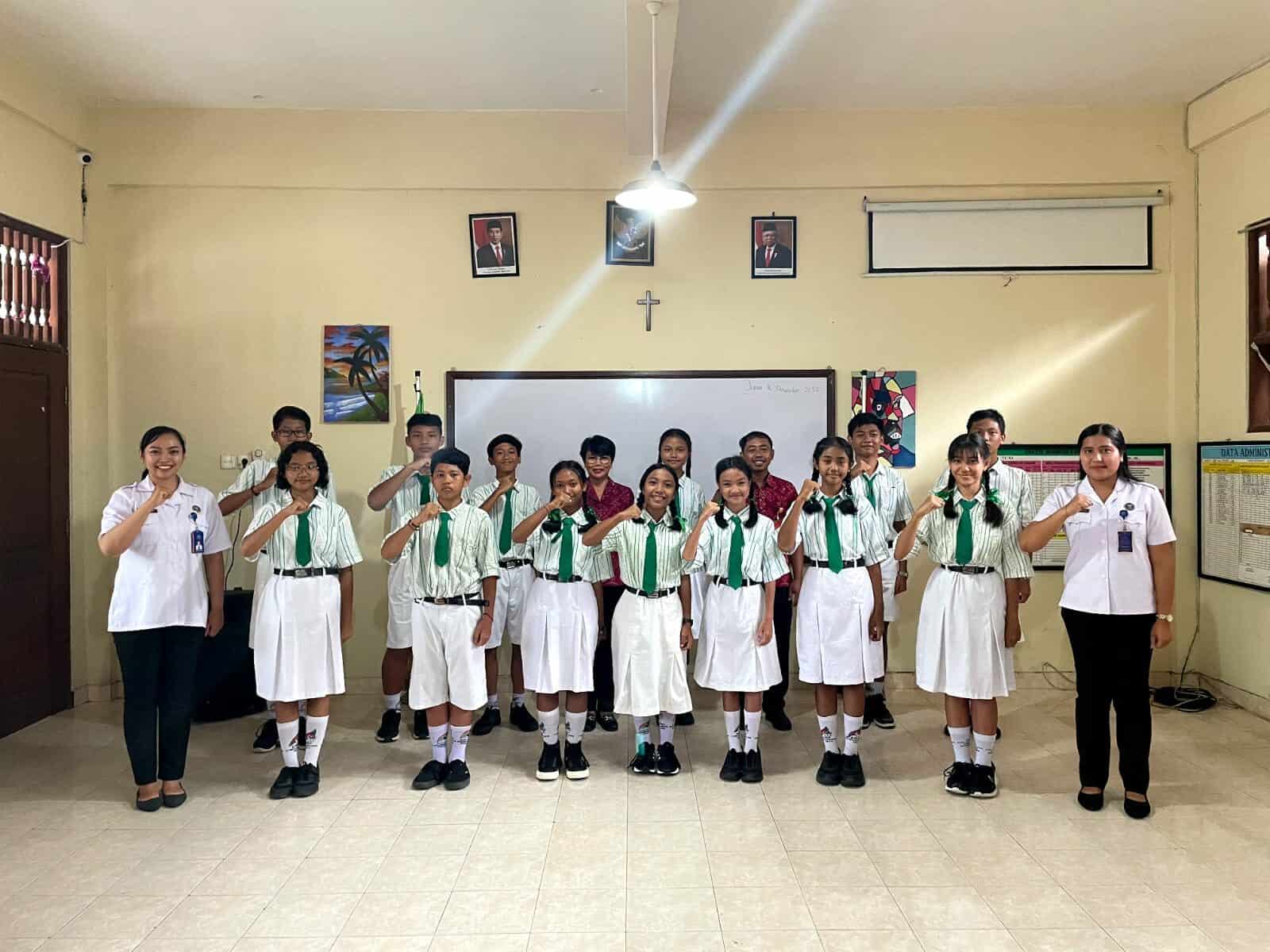 Menggelorakan Lagu MARS BNN di Lingkungan Pendidikan (SMP Tunas Harapan Jaya) Konsep Otomatis