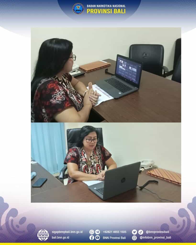 Undangan Menghadiri Bimbingan Teknis Penginputan Data Klien bagi Petugas Operator Data di Lembaga Mitra BNN secara Virtual Konsep Otomatis