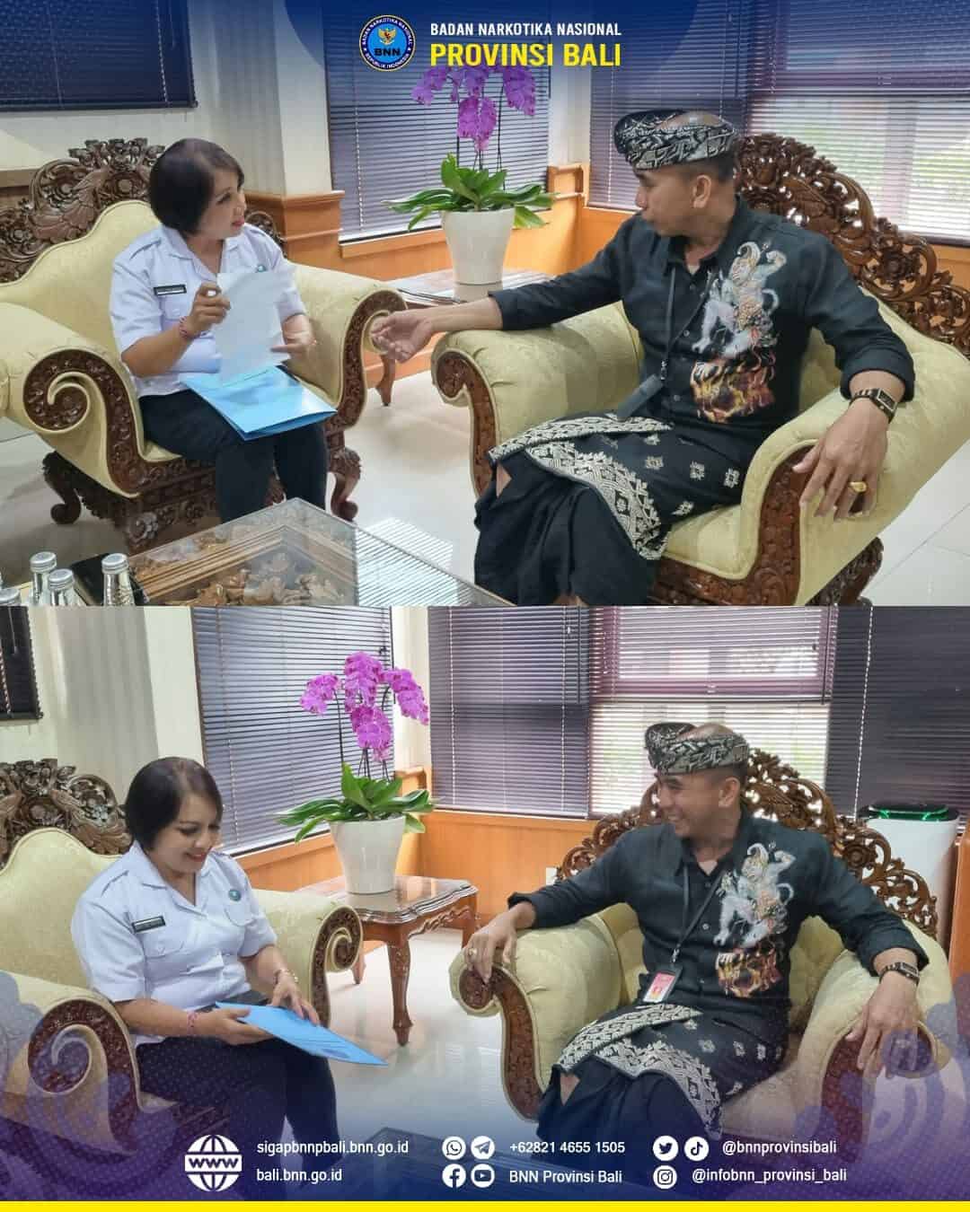 Koordinasi Tindaklanjut Terkait Hibah Tanah Kantor BNN Provinsi Bali Konsep Otomatis