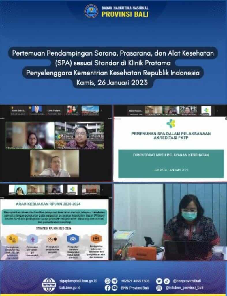 Pertemuan Pendampingan Pemenuhan Sarana, Prasarana, dan Alat Kesehatan (SPA) di Klinik Pratama Konsep Otomatis