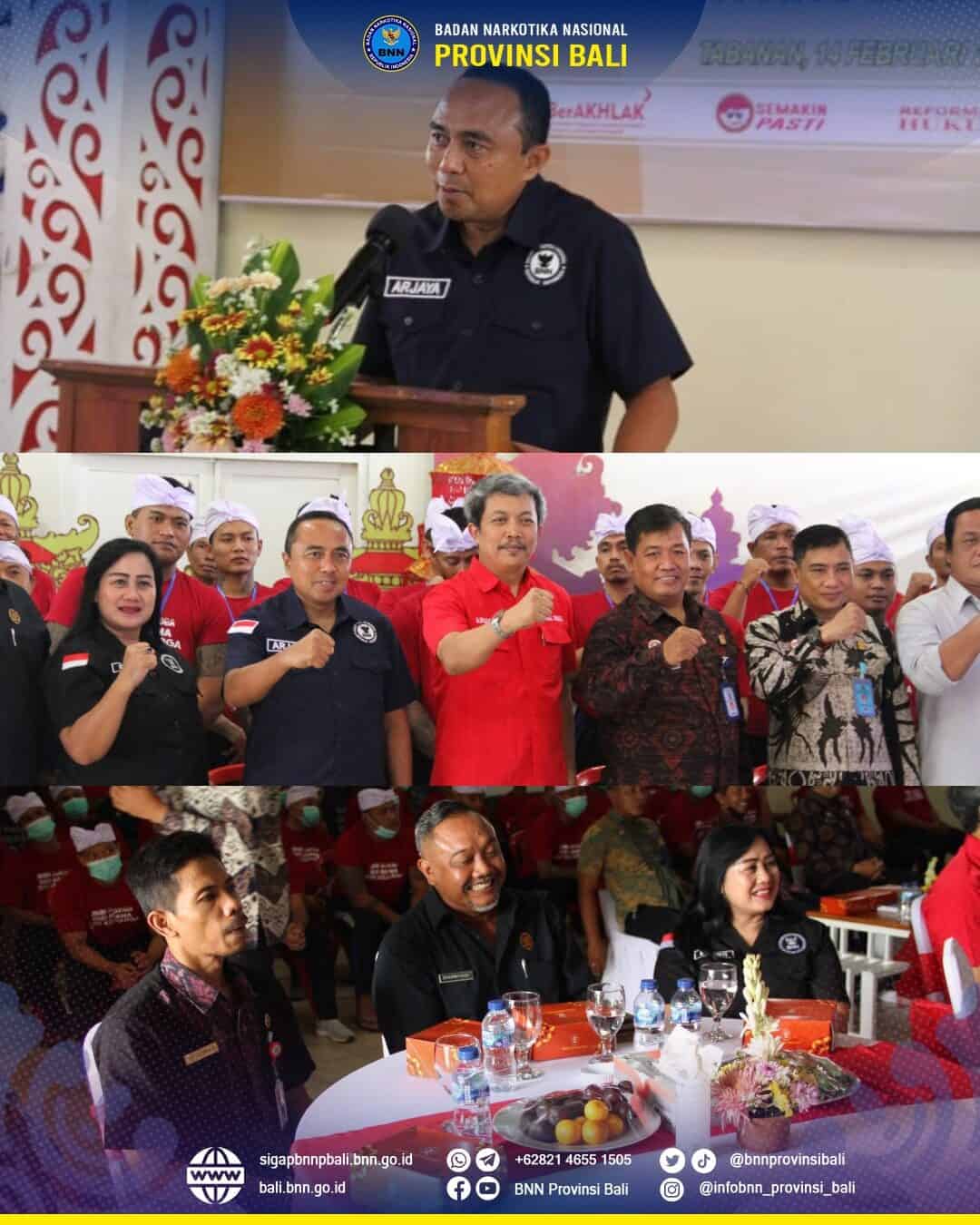 Pembukaan Program Rehabilitasi Sosial terhadap Warga Binaan Pemasyarakatan Lapas Klas II B Tabanan WhatsApp Image 2023 02 14 at 00.09 .30