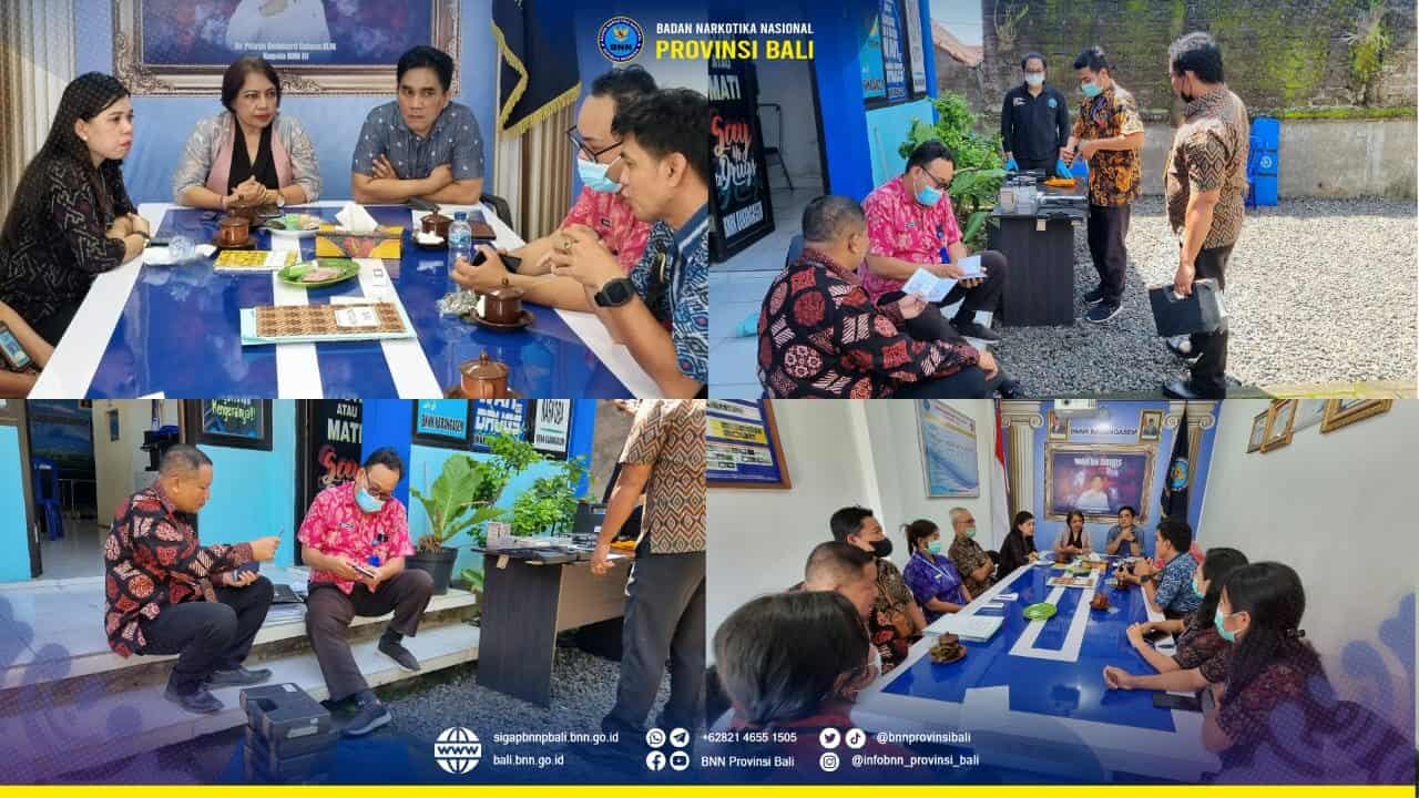 Monev SDM dan Barang Milik Negara (BMN) berupa senpi dan amunisi di BNN Kabupaten Karangasem. Konsep Otomatis