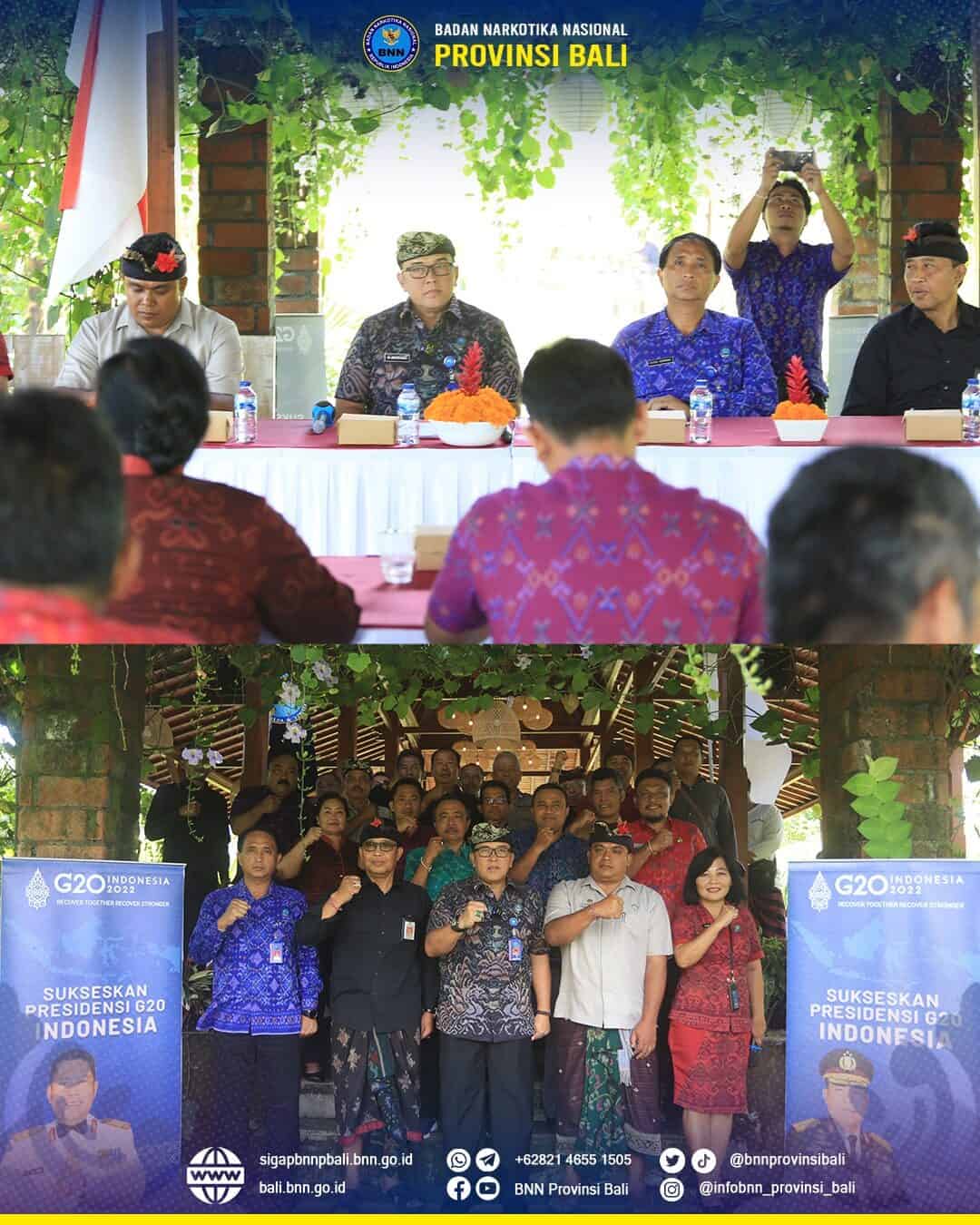 Rapat Koordinasi dalam rangka pelaksanaan fasilitasi advokasi program ketahanan keluarga anti narkoba berbasis sumber daya pembangunan desa Konsep Otomatis
