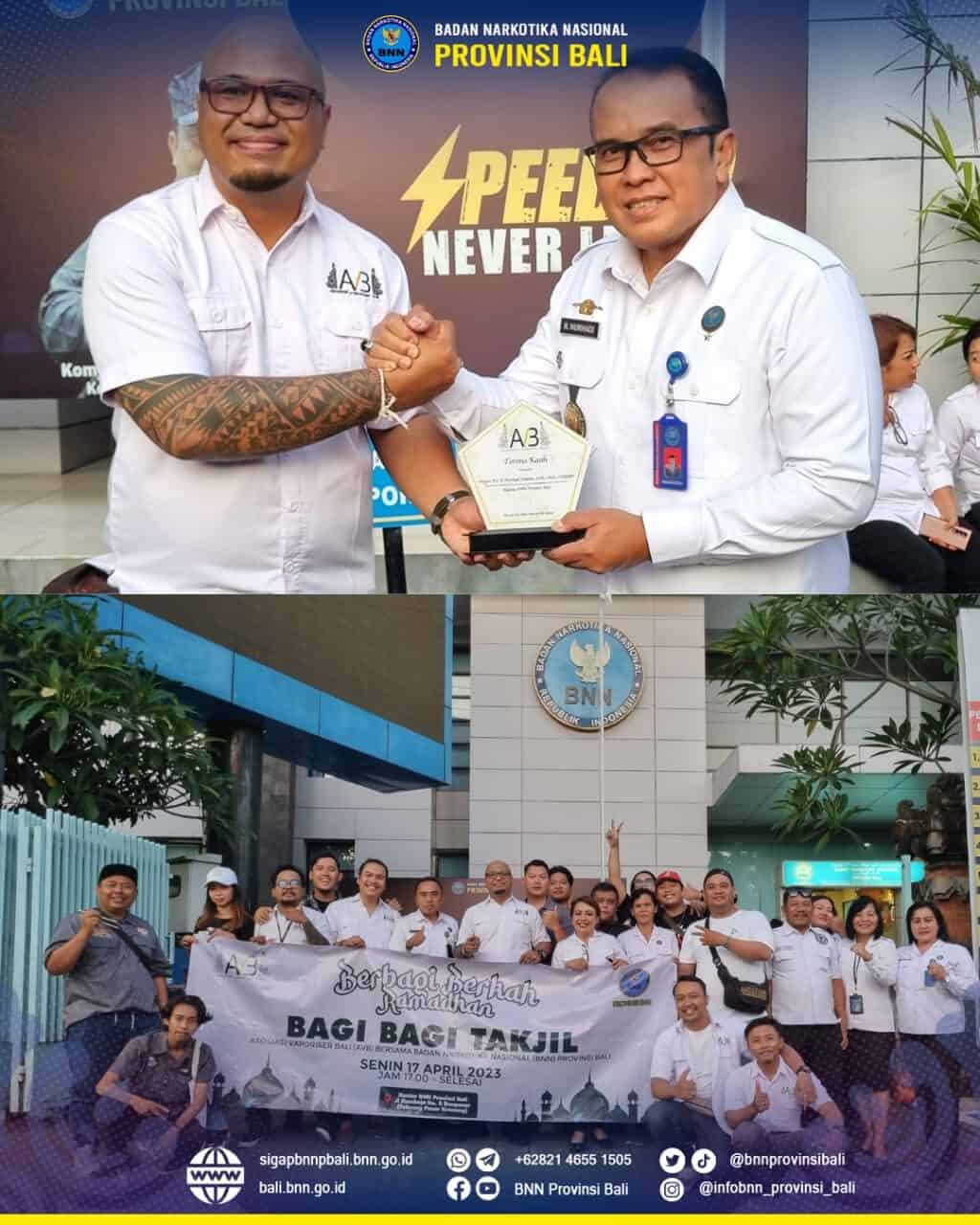 BNNP Bali Bersama Asosiasi Vaporiser Bali Bagi - Bagi Takjil BNNP Bali Bersama Asosiasi Vaporiser Bali Bagi - Bagi Takjil
