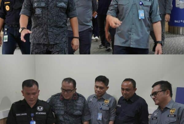 Peninjauan Arus Penumpang Jelang Idul Fitri Di Bandara I Gusti Ngurah Rai