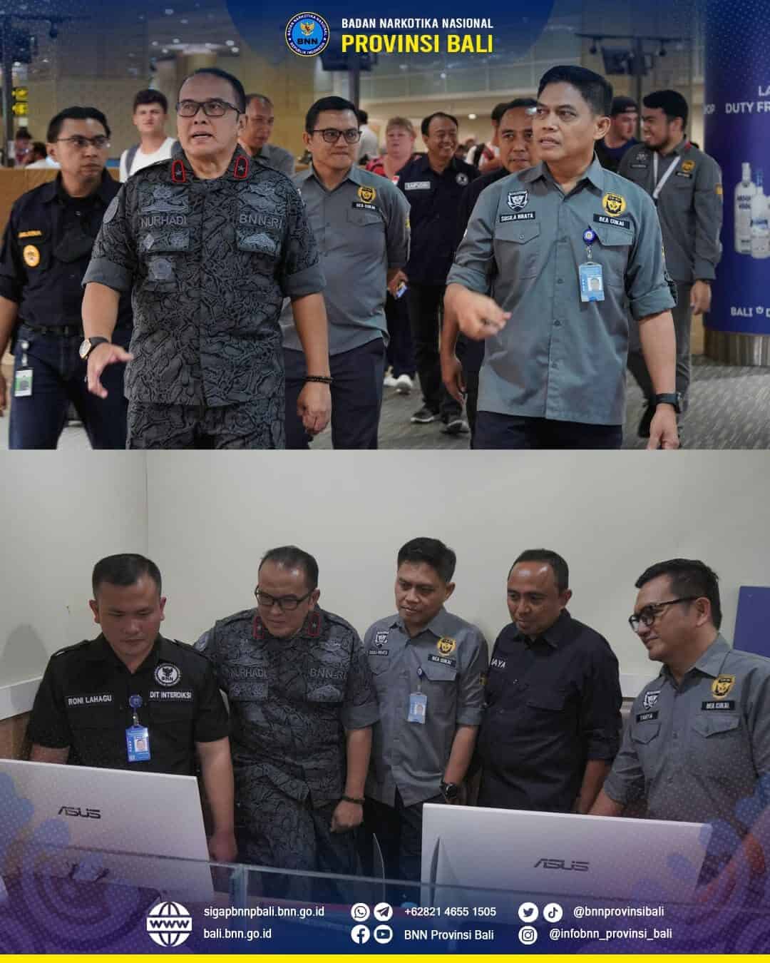 Peninjauan Arus Penumpang Jelang Idul Fitri Di Bandara I Gusti Ngurah Rai Peninjauan Arus Penumpang Jelang Idul Fitri Di Bandara I Gusti Ngurah Rai