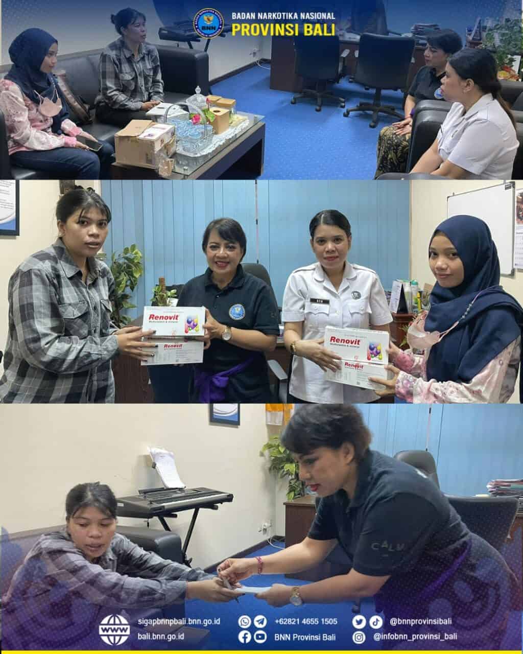 Pemberian Multivitamin dari PT. Konimex Konsep Otomatis