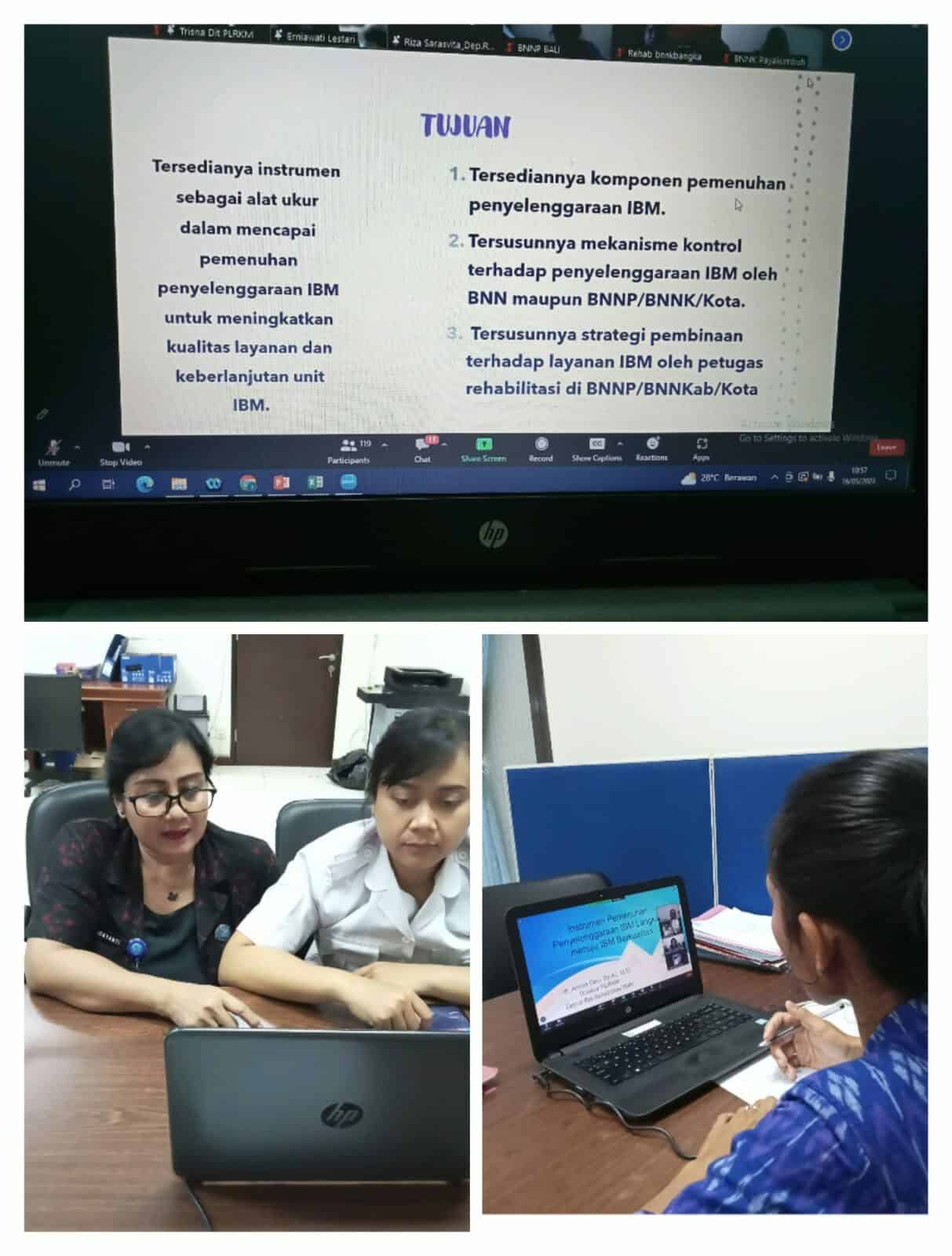Bimbingan Teknis Uji Validitas dan Reliabilitas Instrumen Pemenuhan Penyelenggaraan Unit IBM Konsep Otomatis